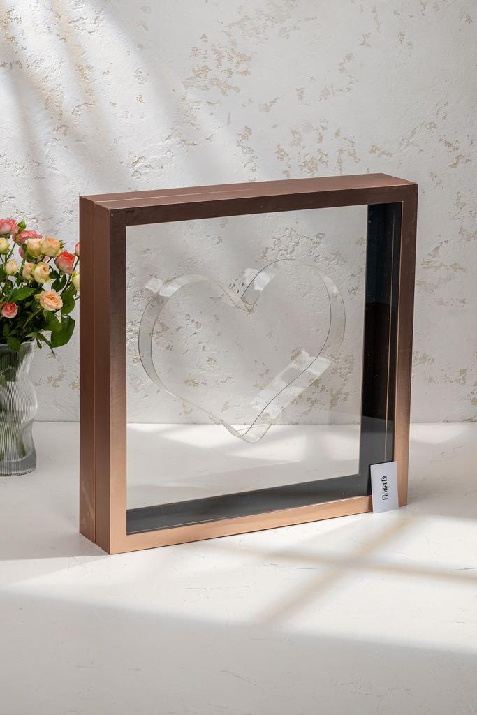 Премиальный бокс гигант- Мираж Розовое золото