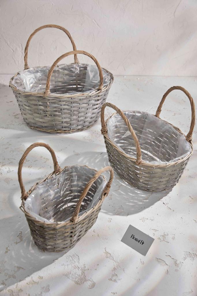 Набор плетенных сумочек - Ива