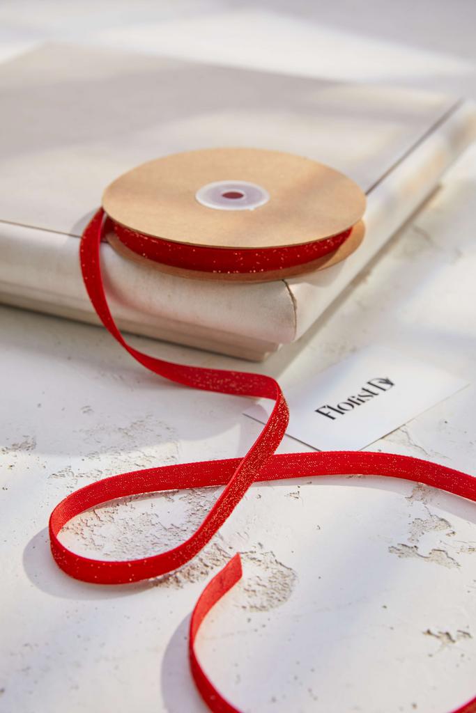 Лента - Бархатный фейерверк 1 см