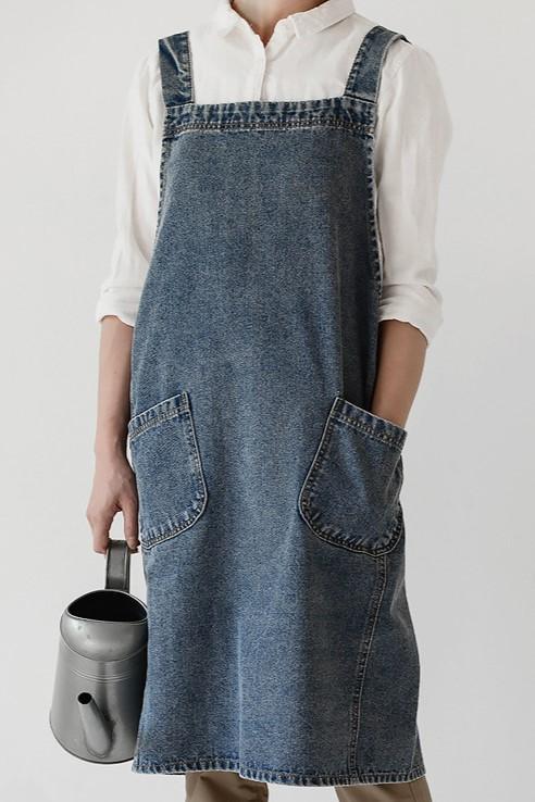 Фартук Деним - Синий