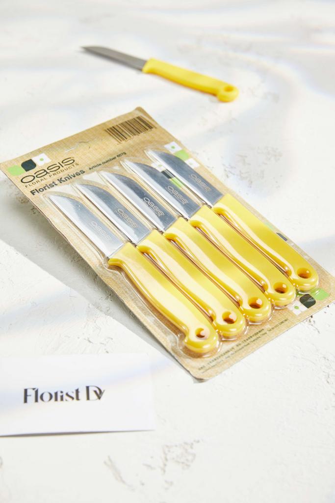 Набор флористических ножей OASIS - Прямые (5 шт.)