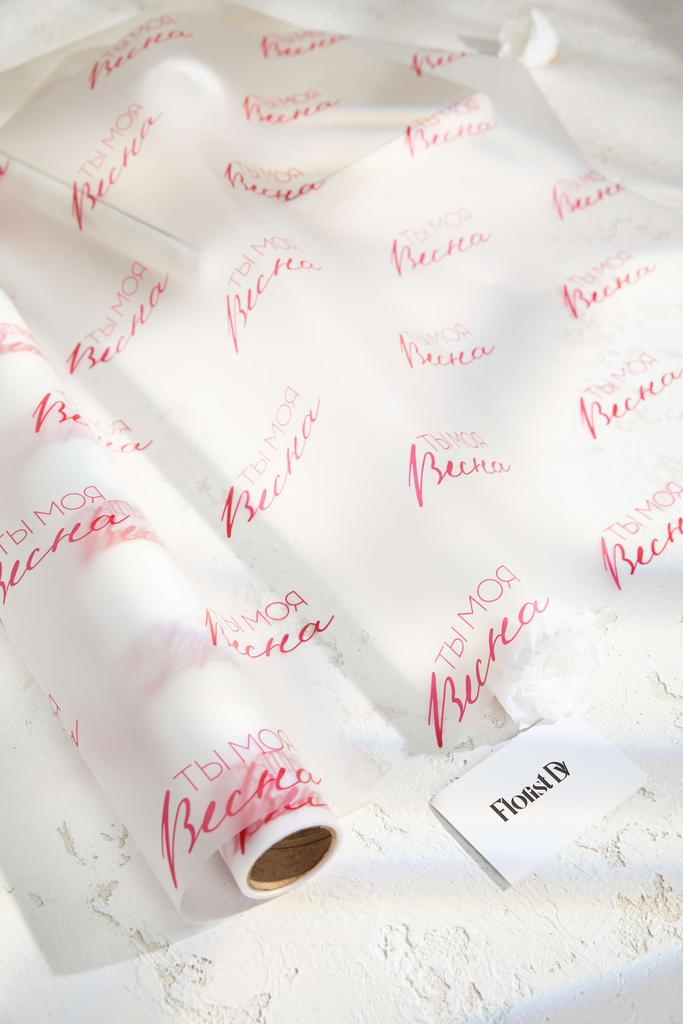 Пленка Ты моя весна в рулоне