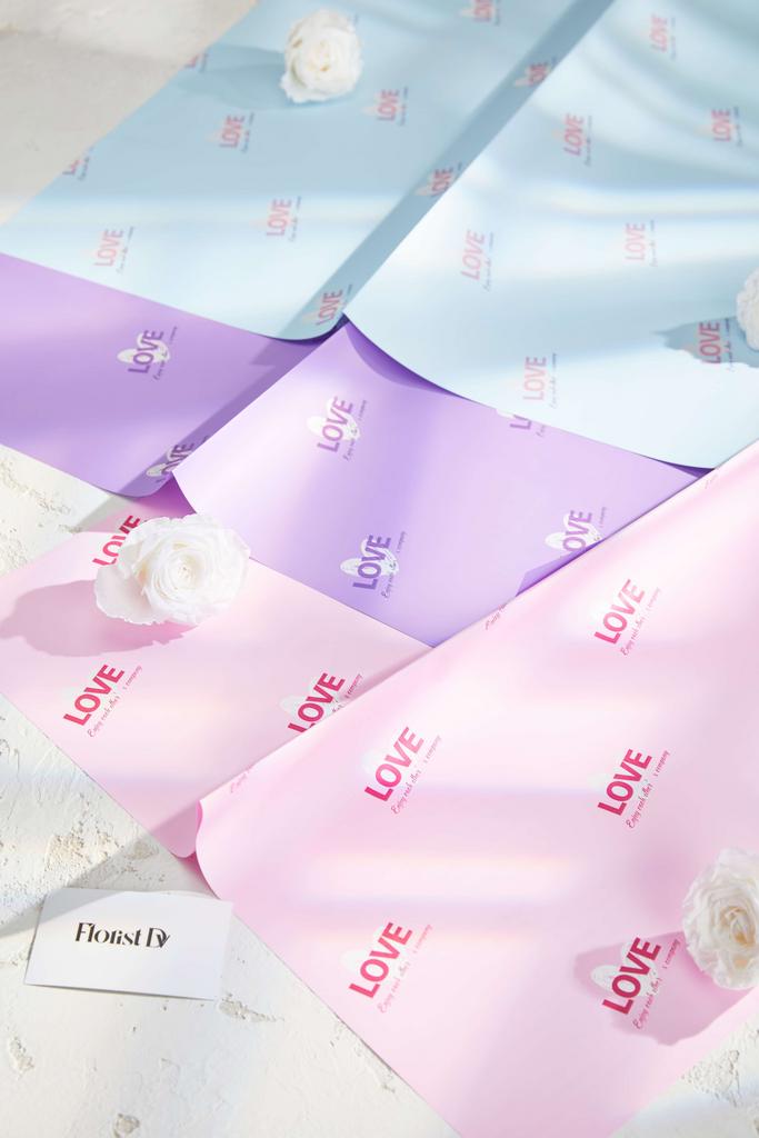 Пленка - Сердечный букет