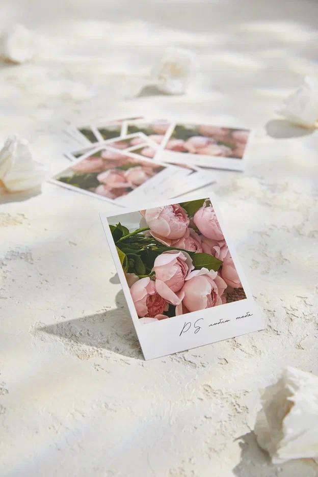 Фотокарточка "P.S люблю тебя" - Нежно-розовые розы