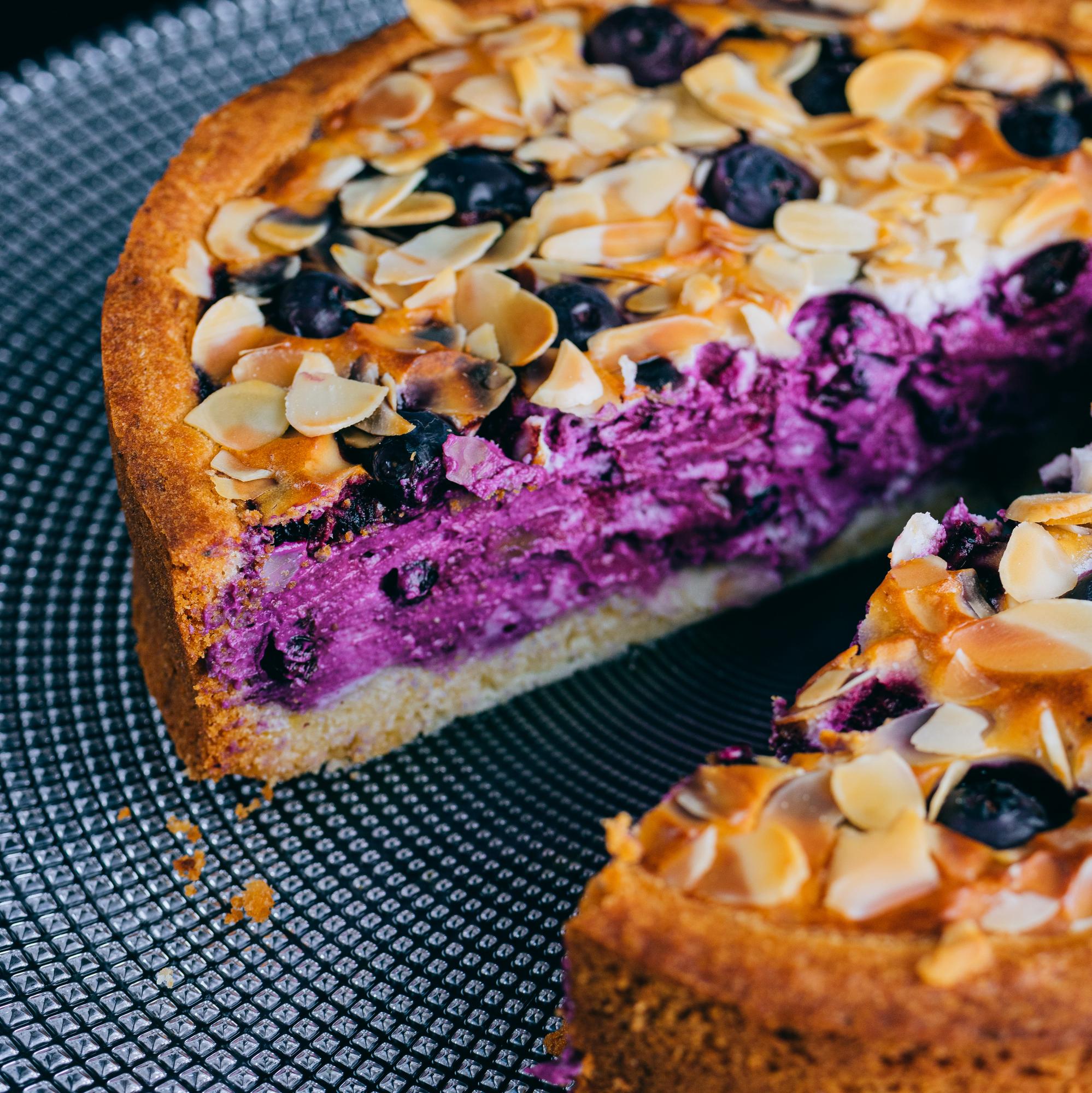 Черничный тарт