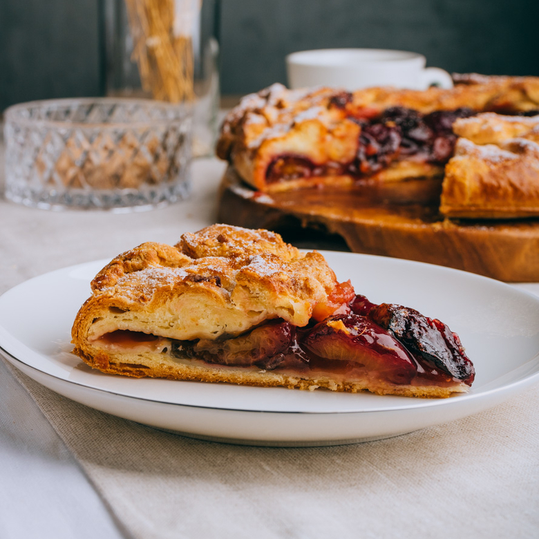 ПИРОГ СЛИВОВЫЙ