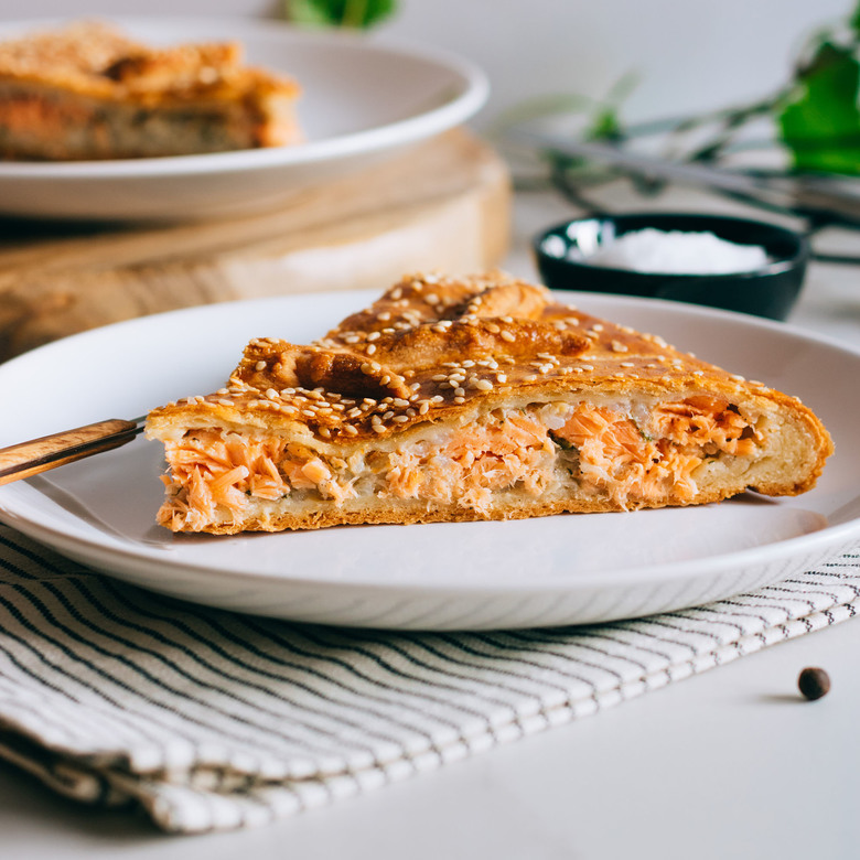 ПИРОГ С ФОРЕЛЬЮ