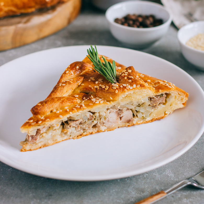 ПИРОГ С МЯСОМ БЕДРА ИНДЕЙКИ
