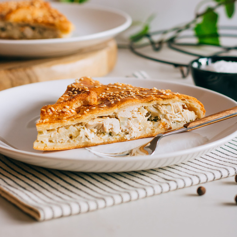 ПИРОГ С КУРИНЫМ ФИЛЕ