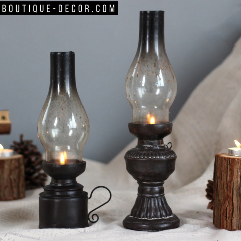 Декоративный дизайнерский подсвечник "Kerosine lamp"