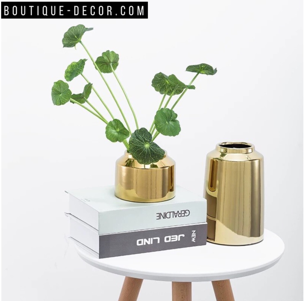 Купить вазу -  "Golden Tube v2"