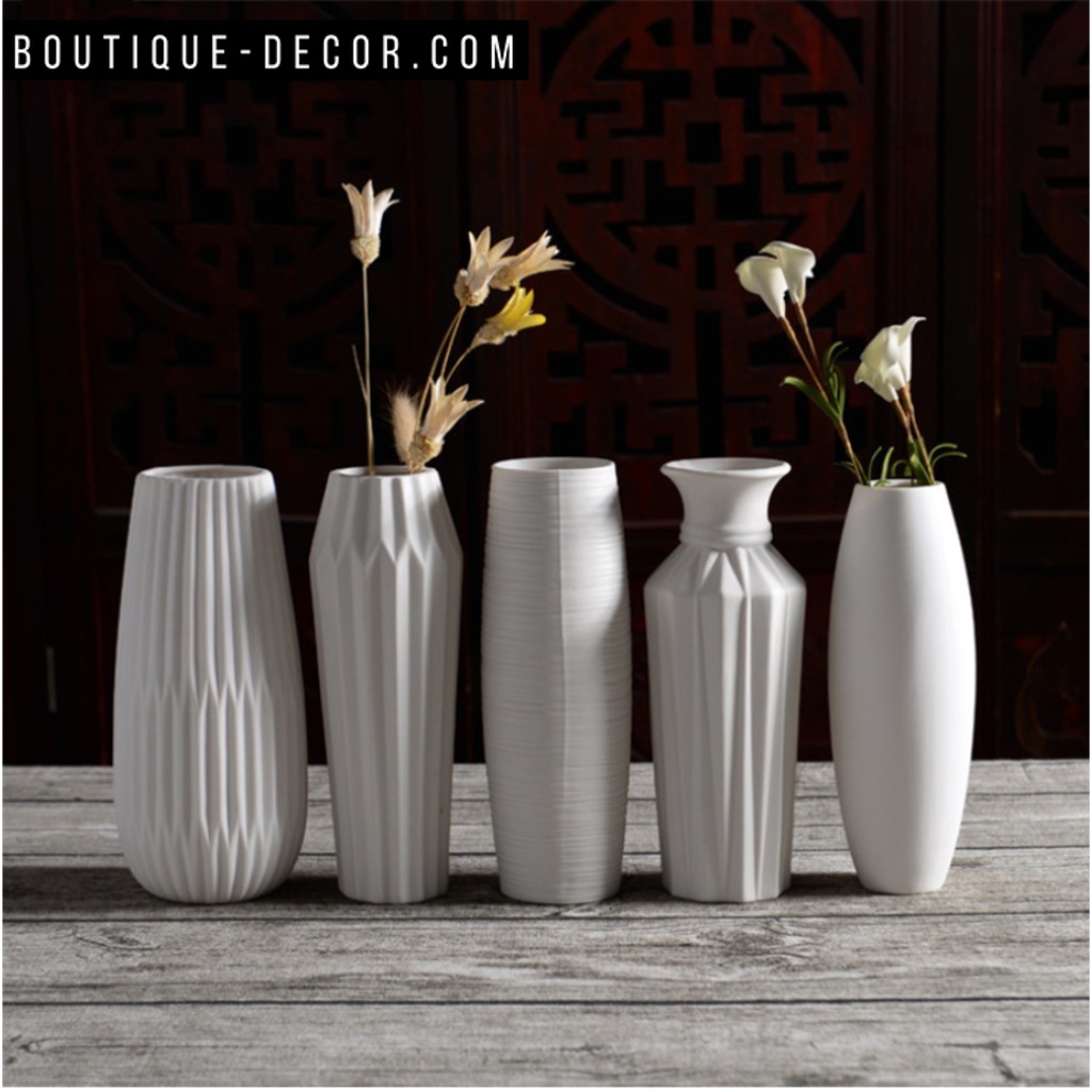 Купить вазу -  "White ceramic"