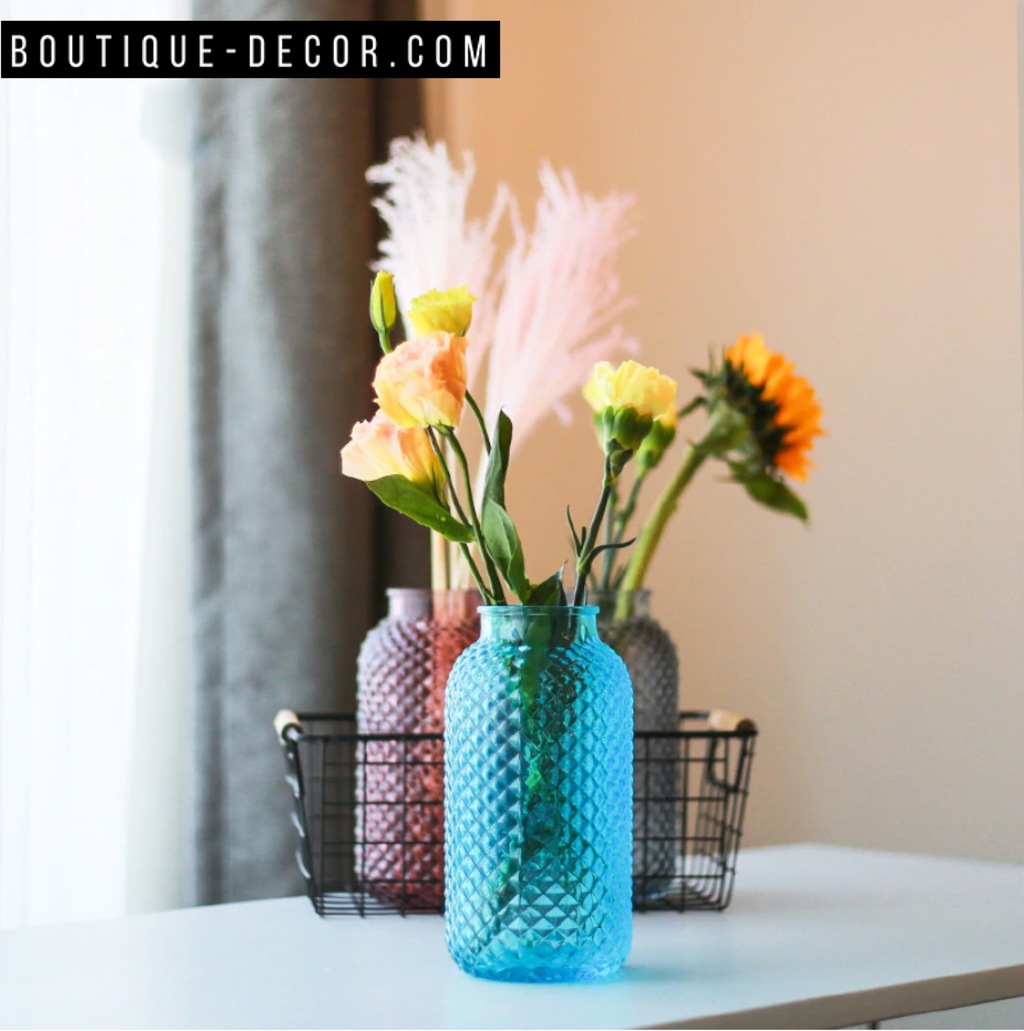 Купить вазу -  "Flower bottlejar"