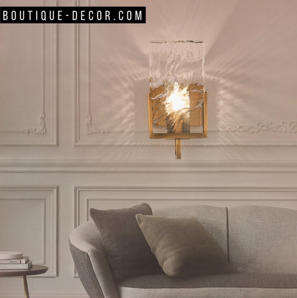 Дизайнерская настенный светильник "Ice breath"