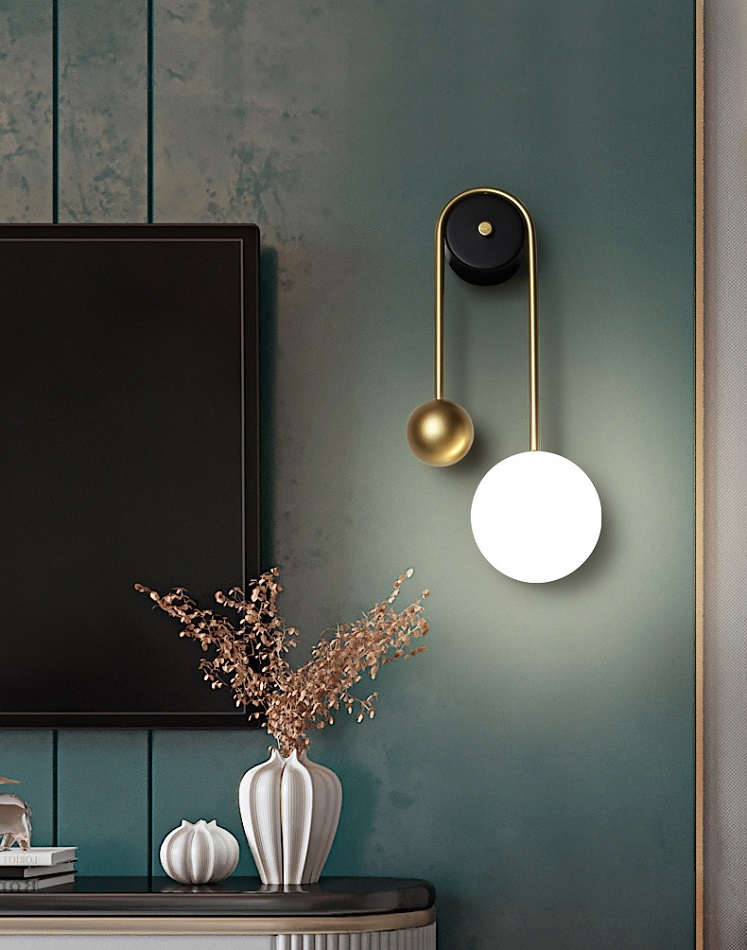 Бра, Настенный светильник ЭлисСвет  светодиодный 5107/2W, LED, 3 Вт