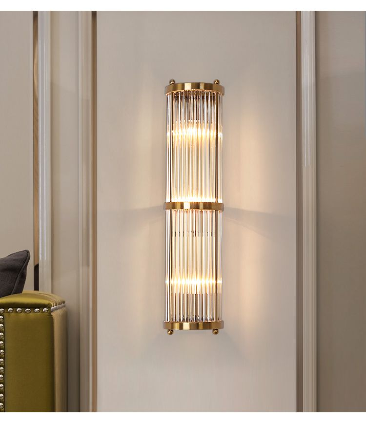 Настенный светильник, Бра ЭлисСвет  Хрустальный 1206BG/2W, E14, 120 Вт