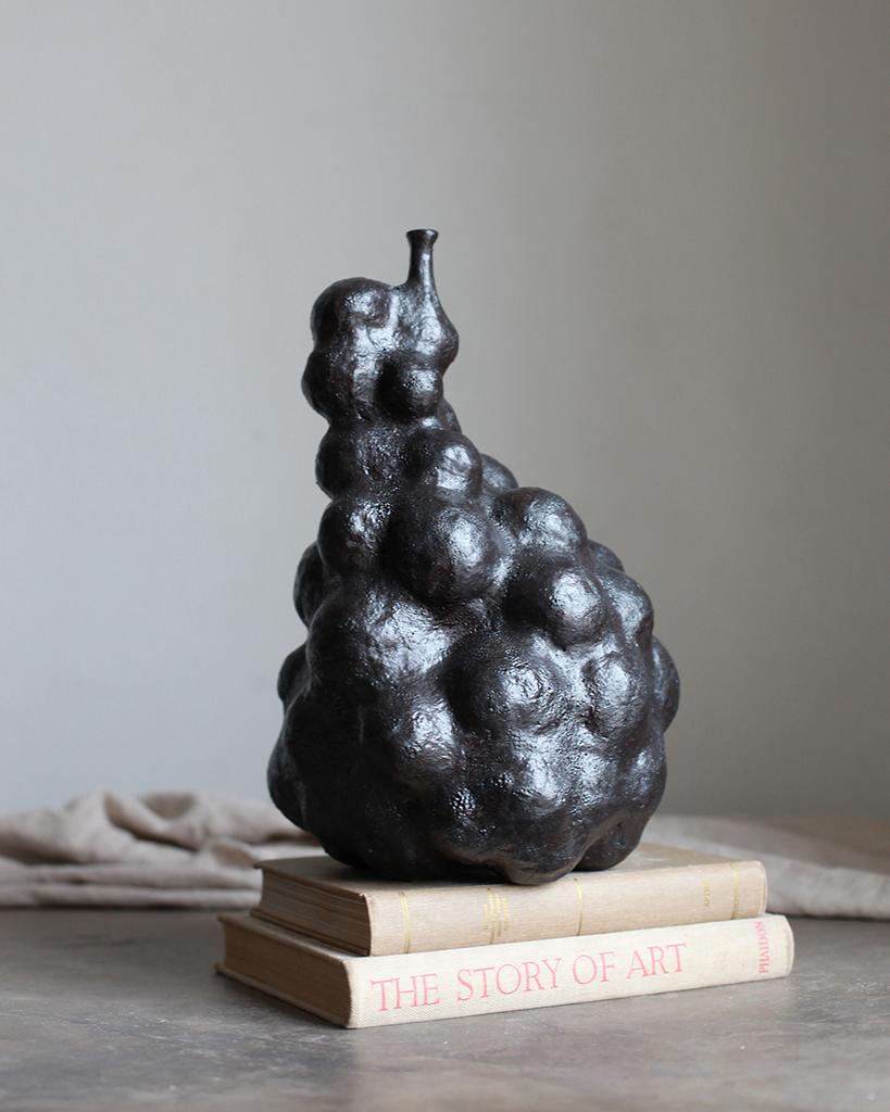 Интерьерная ваза "Выдох" Высота 34 см.