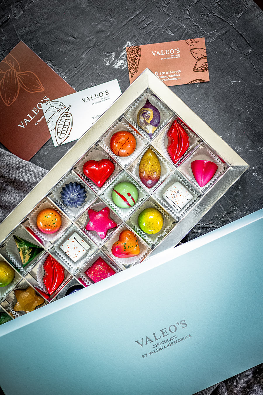 Подарочный набор из 24 конфет Valeo's