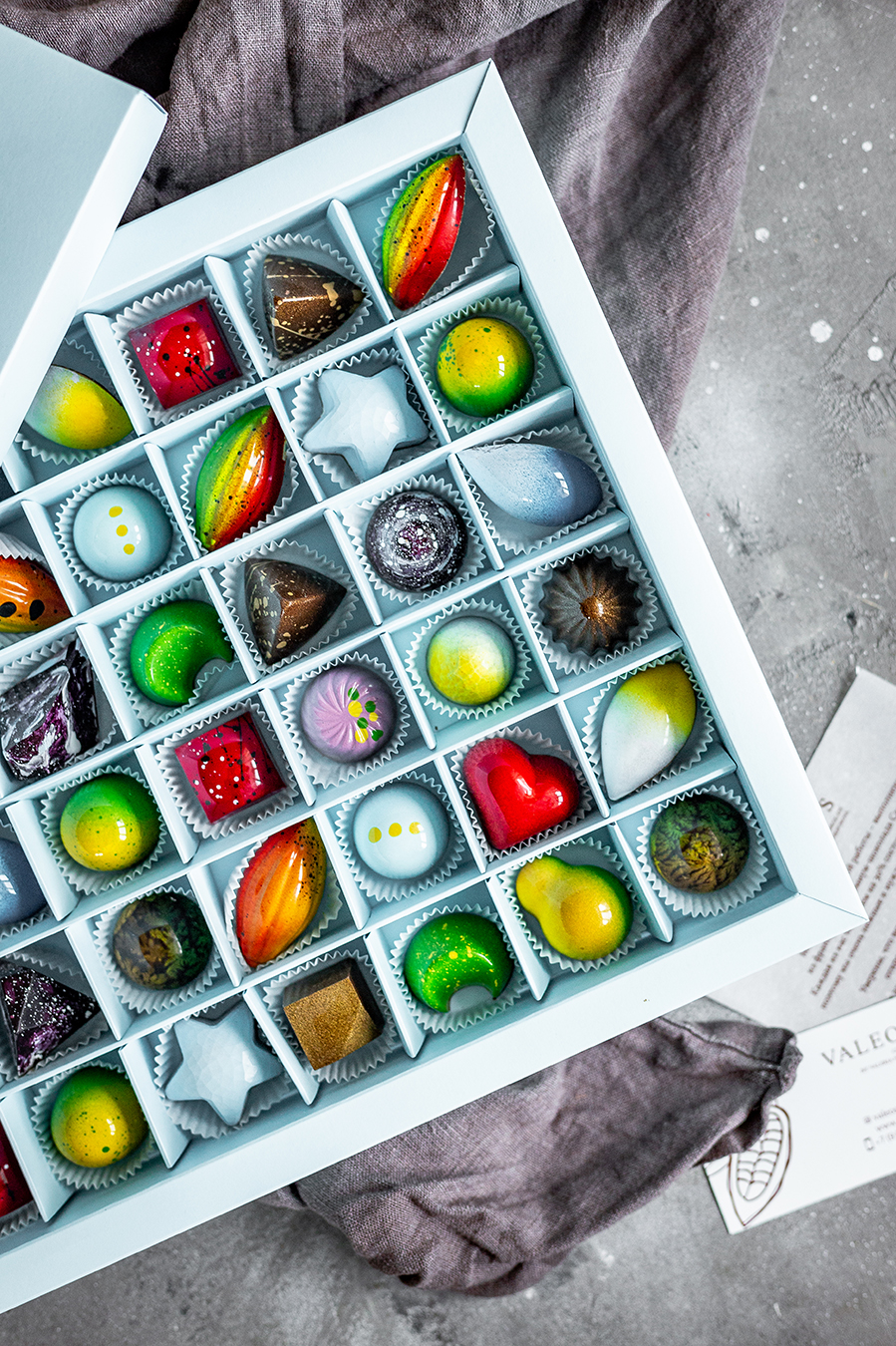 Подарочный набор из 42 конфет Valeo's