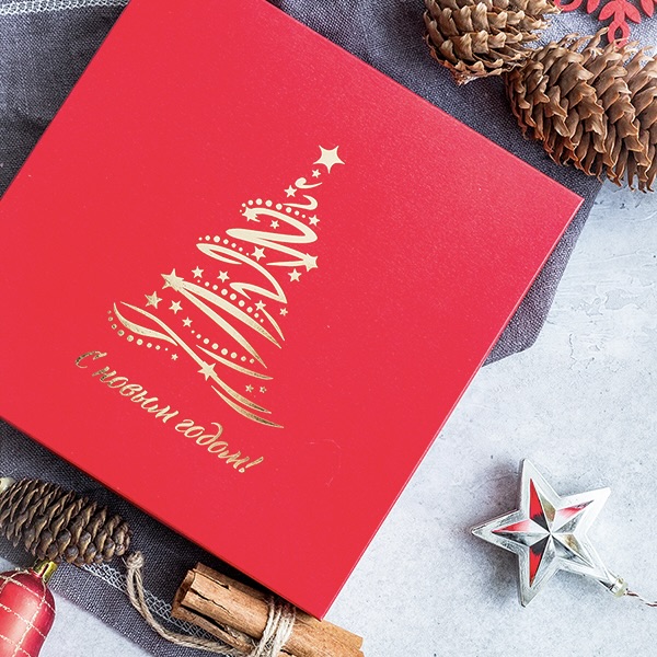 шоколадные новогодние подарки хабаровск – набор Праздничный вечер из 16 конфет