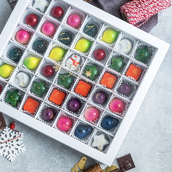 шоколадные подарки премиум хабаровск – Белый снег 42 конфеты