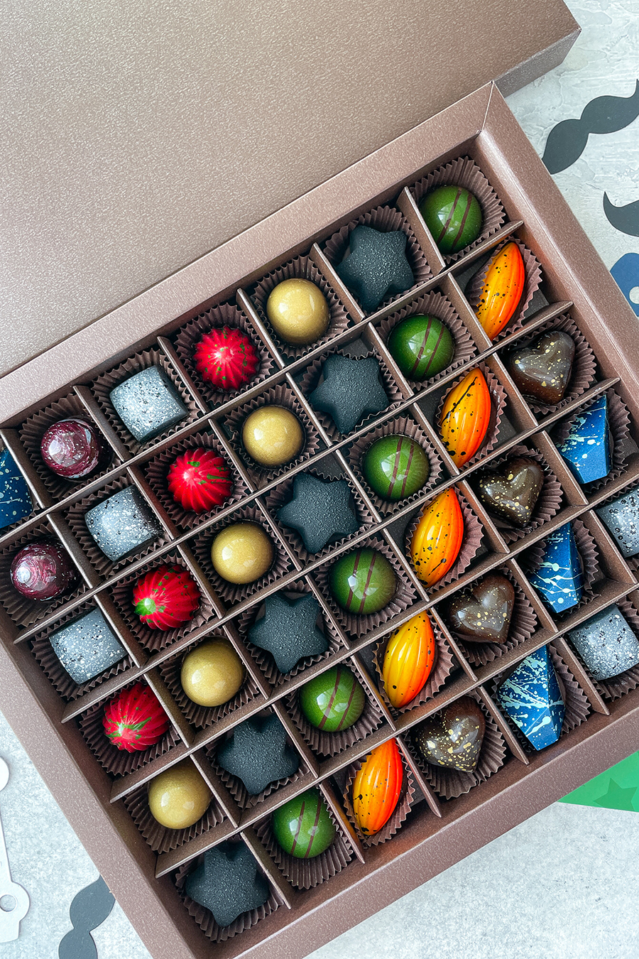 Подарочный набор "23 февраля" 42 конфеты