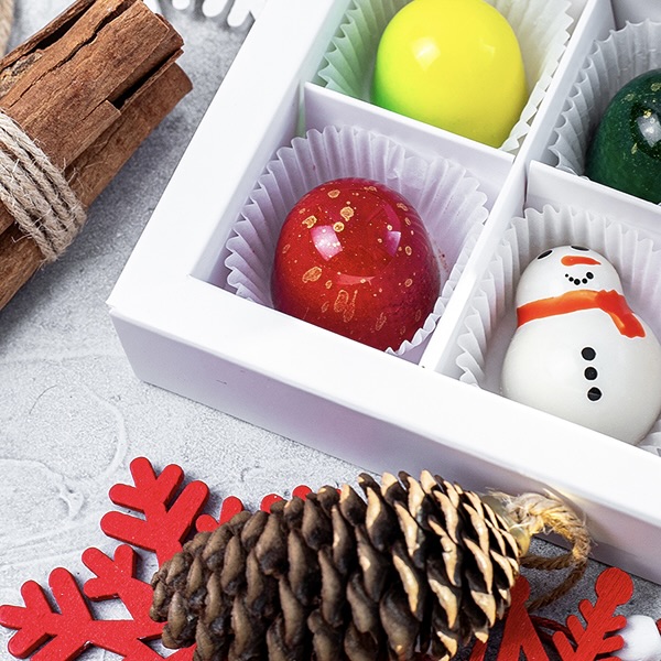 сладкие новогодние подарки Хабаровск – шоколадный набор Зимняя сказка