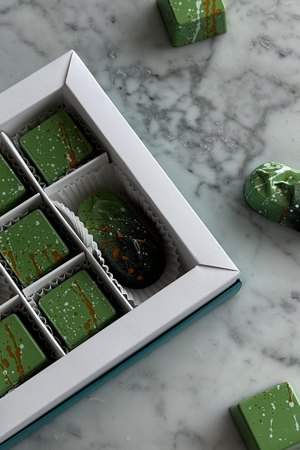 Подарочный набор «Дубайский шоколад» из 9 конфет