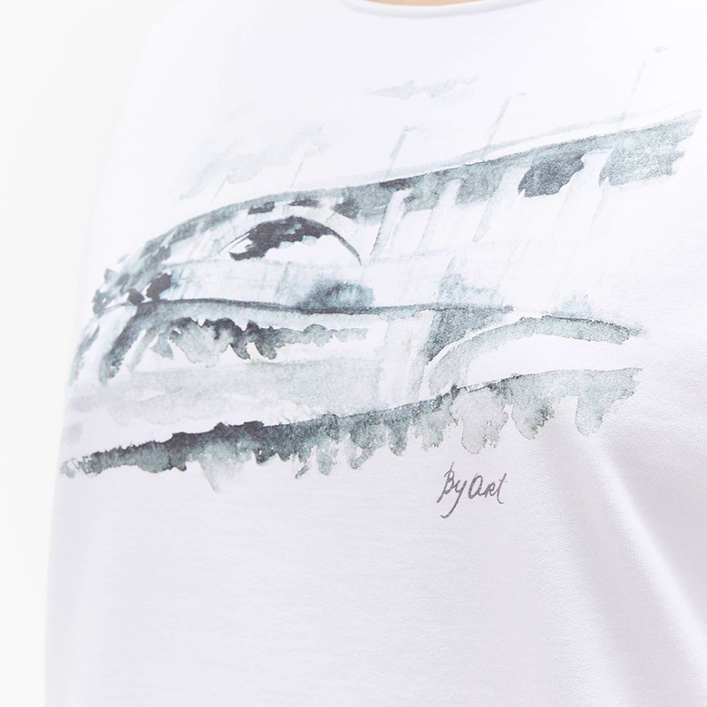 Свитшот с принтом Мост