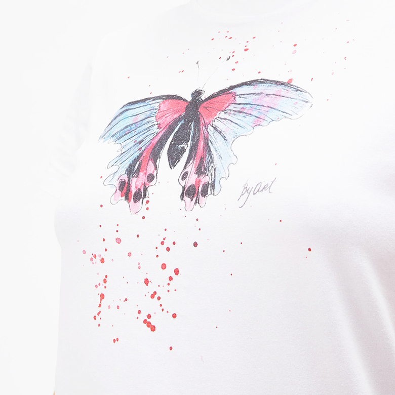 Футболка c принтом Бабочка