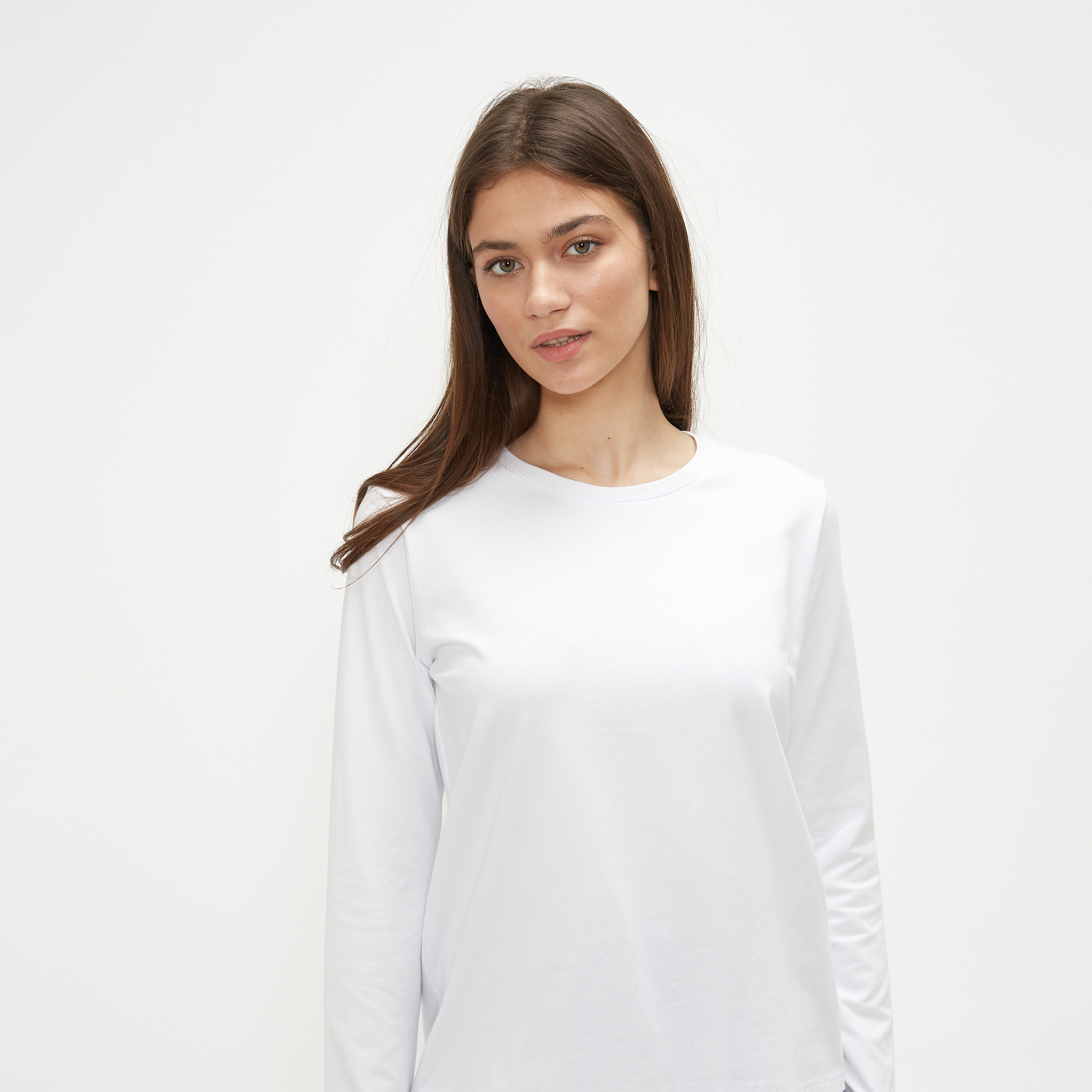 Лонгслив  Белый