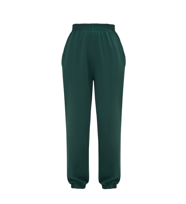 Брюки джоггеры цвет зеленый