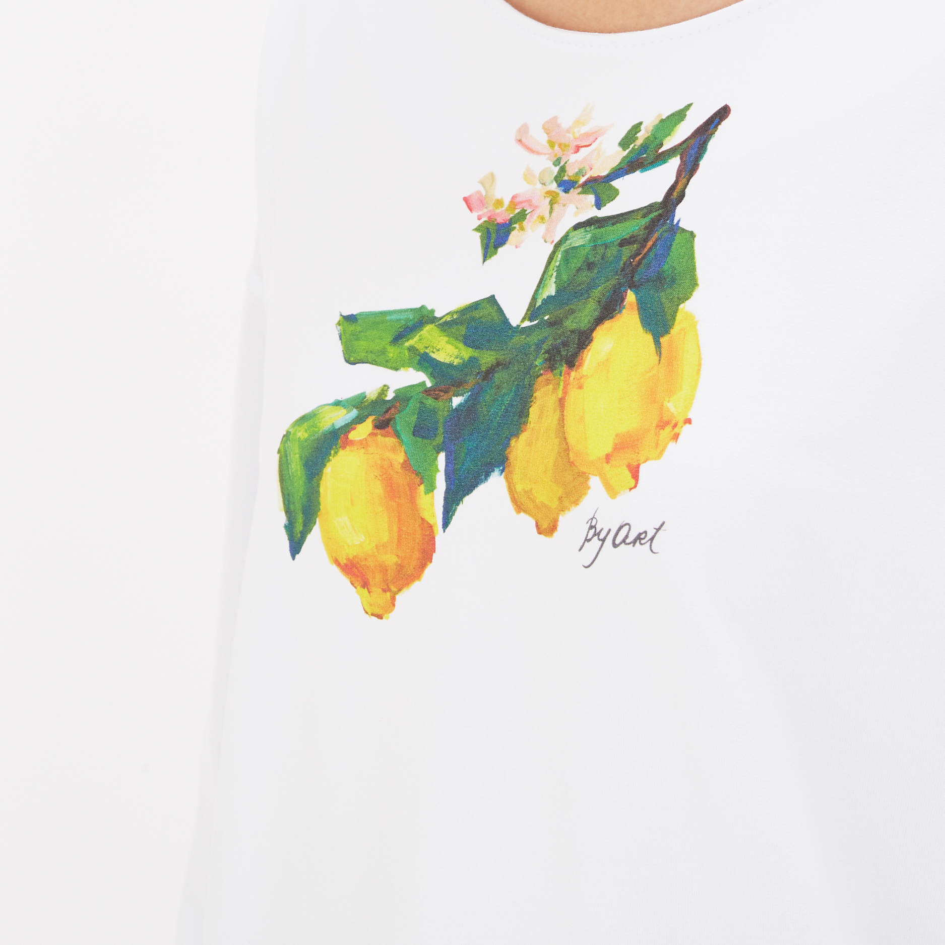 Свитшот с принтом Лимоны