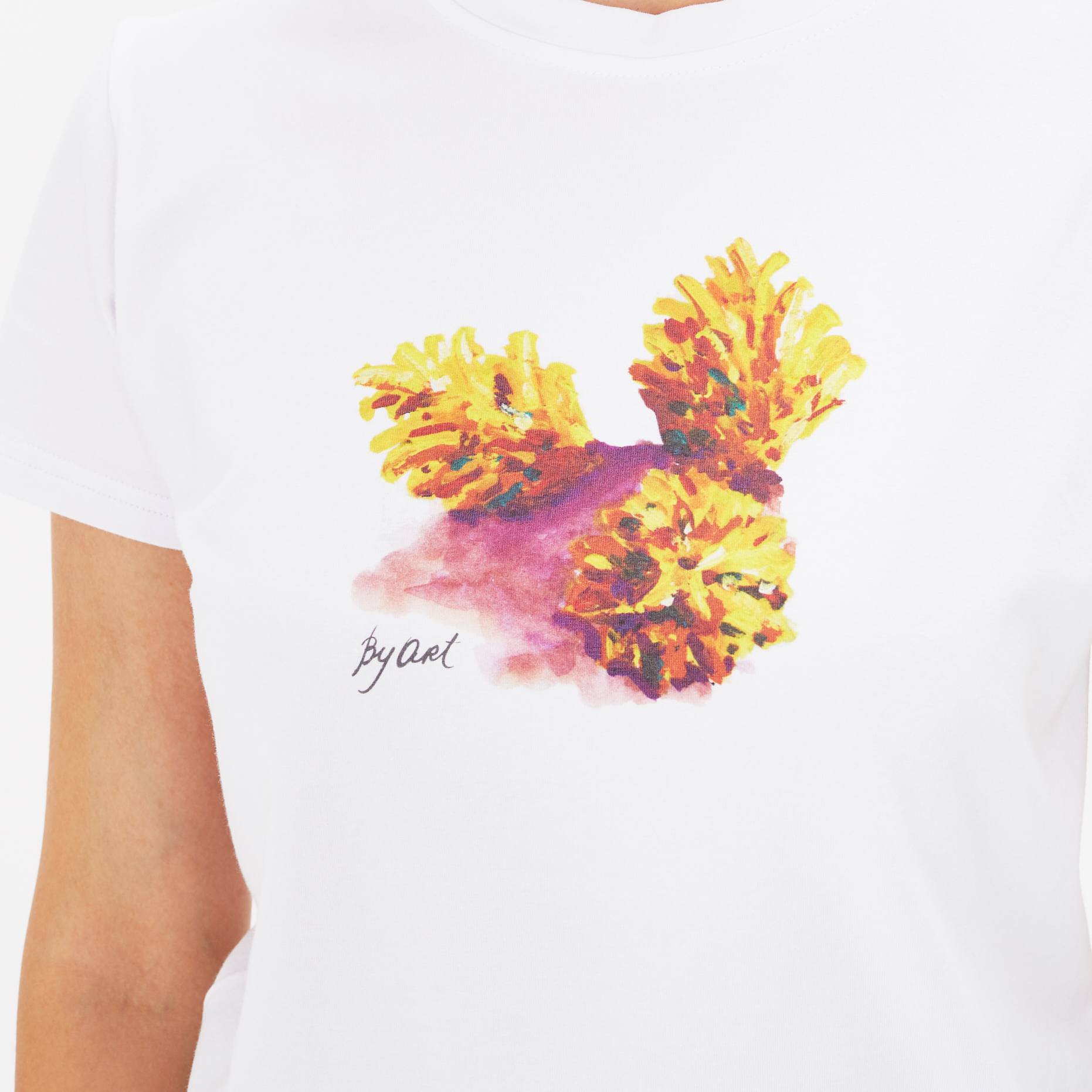 Футболка c принтом Шишки