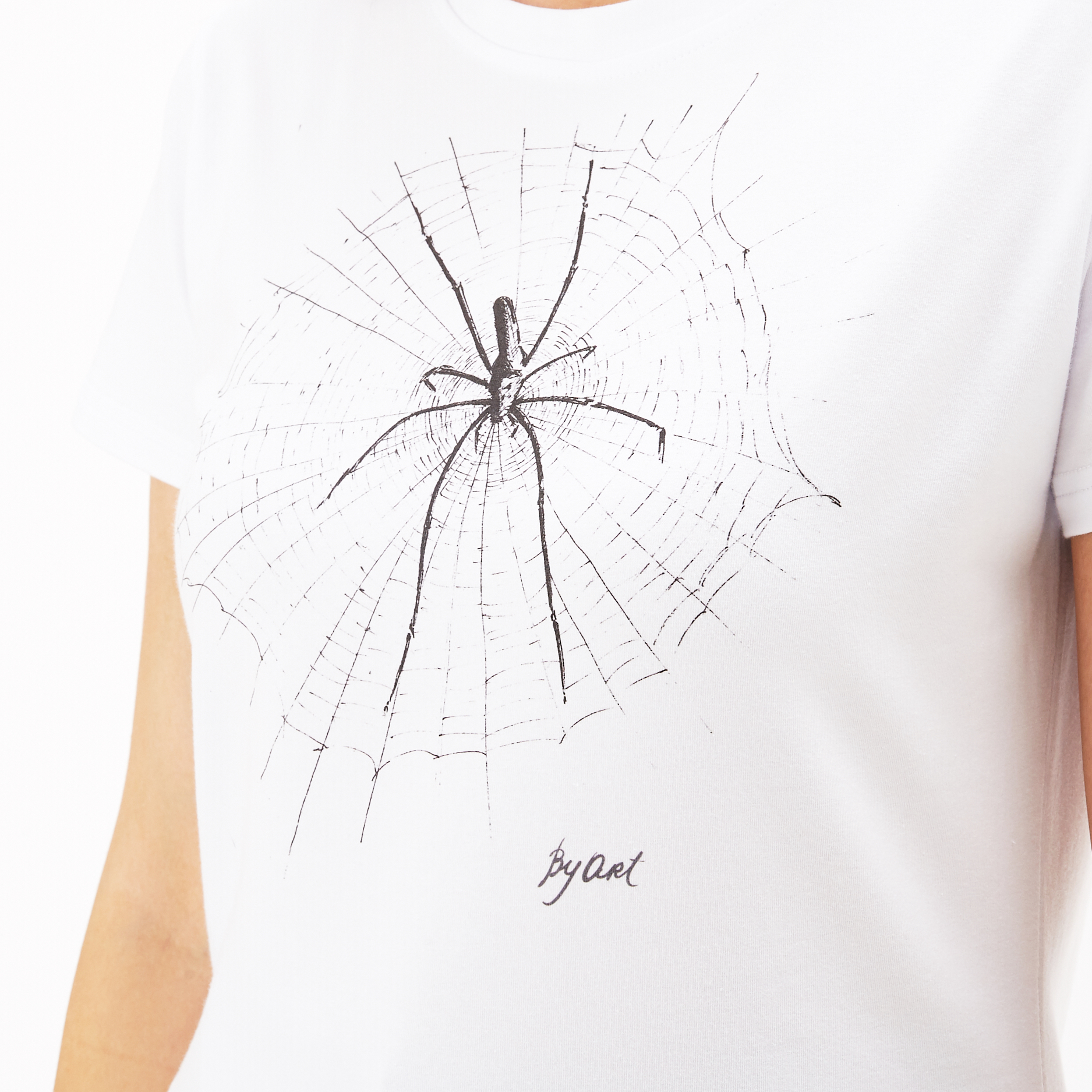 Футболка c принтом Паук