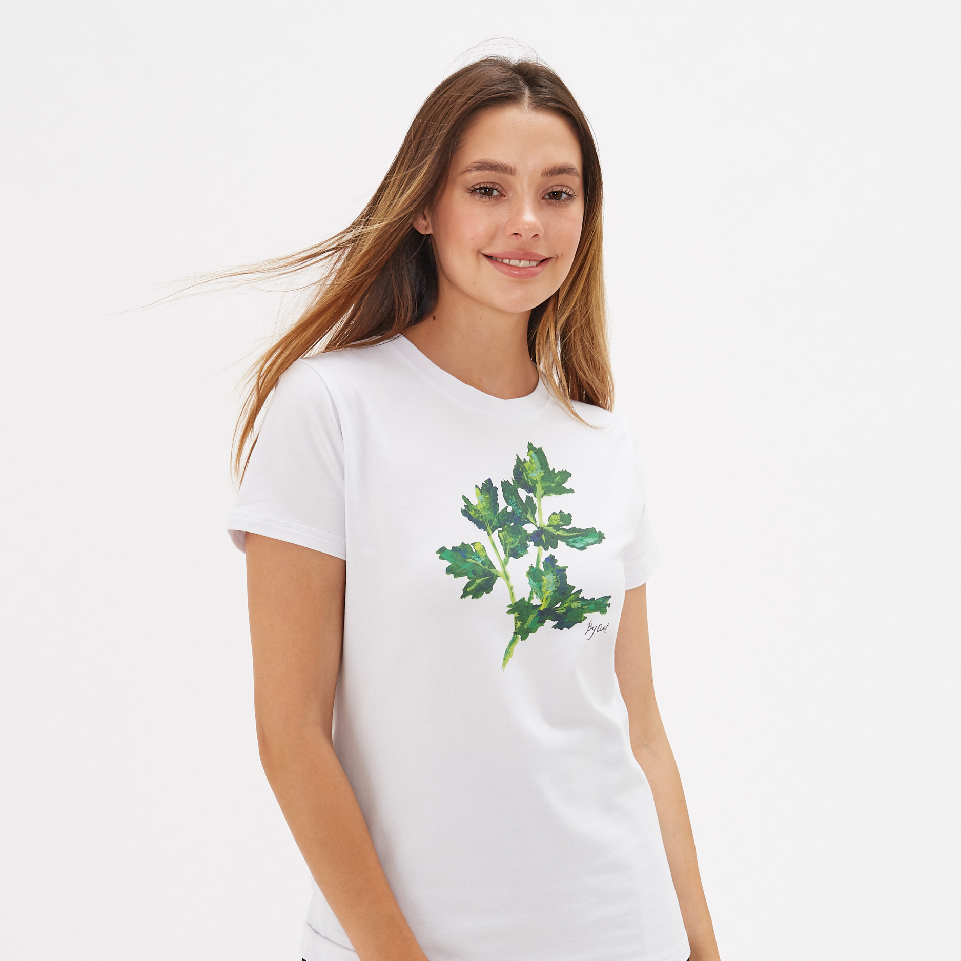 Футболка c принтом Петрушка