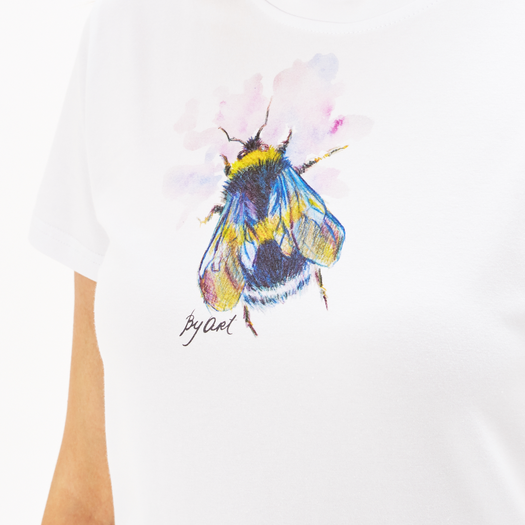 Футболка c принтом Шмель