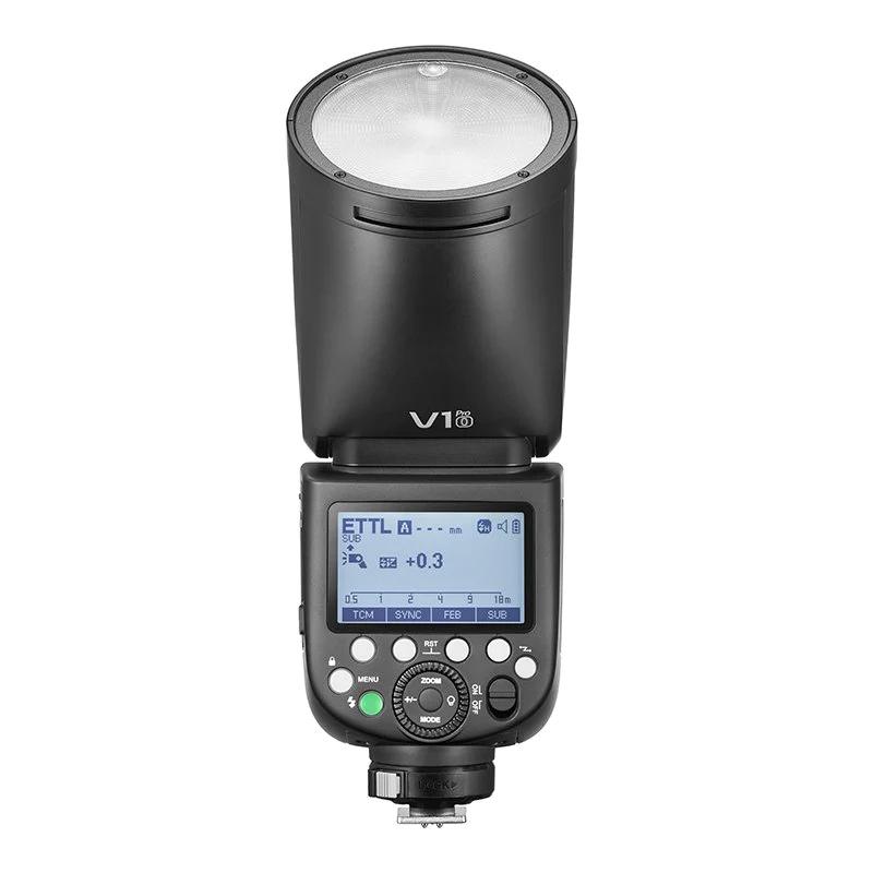 Вспышка накамерная  с круглой головкой Godox V1Pro O TTL для Olympus/Panasonic