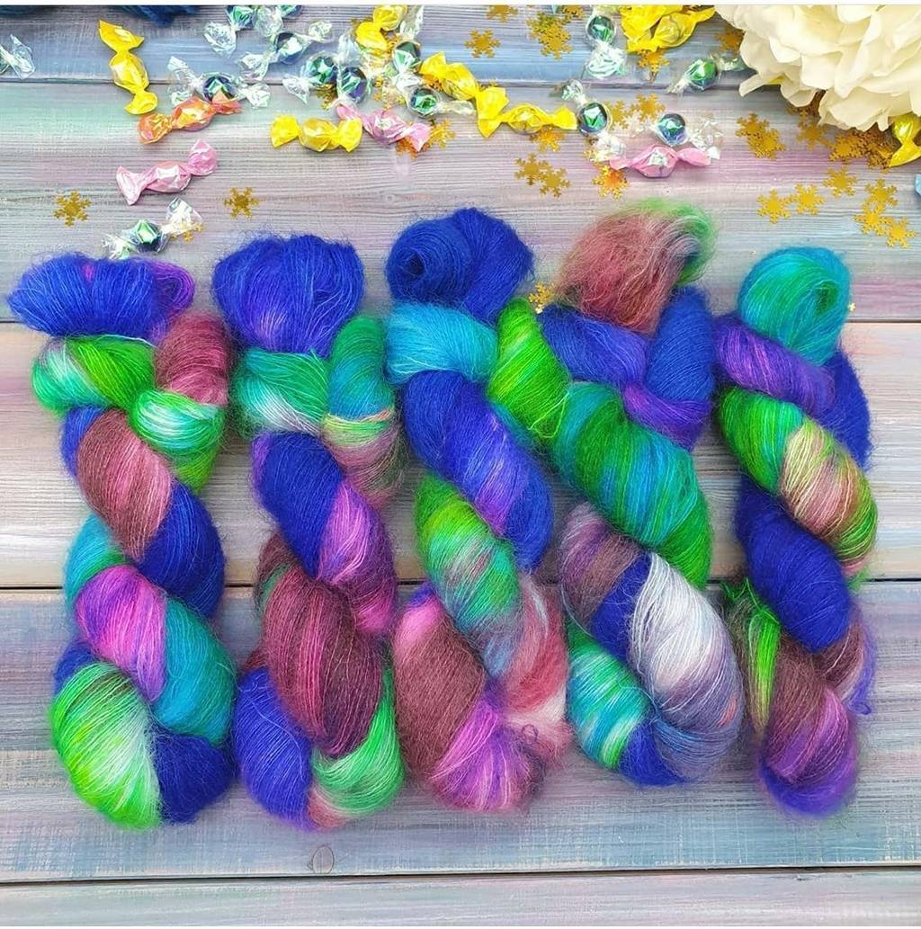 Супер кид мохер Яркий