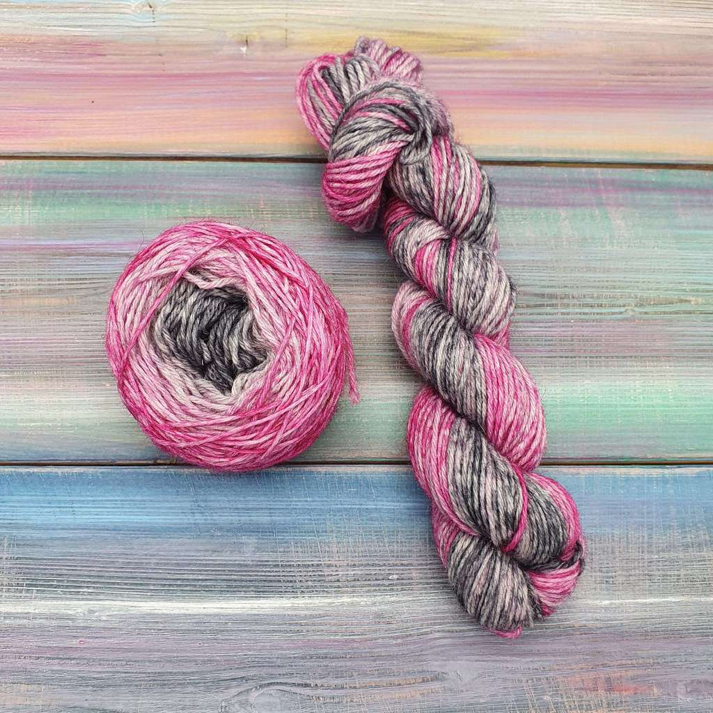 Градиент Розово-серый