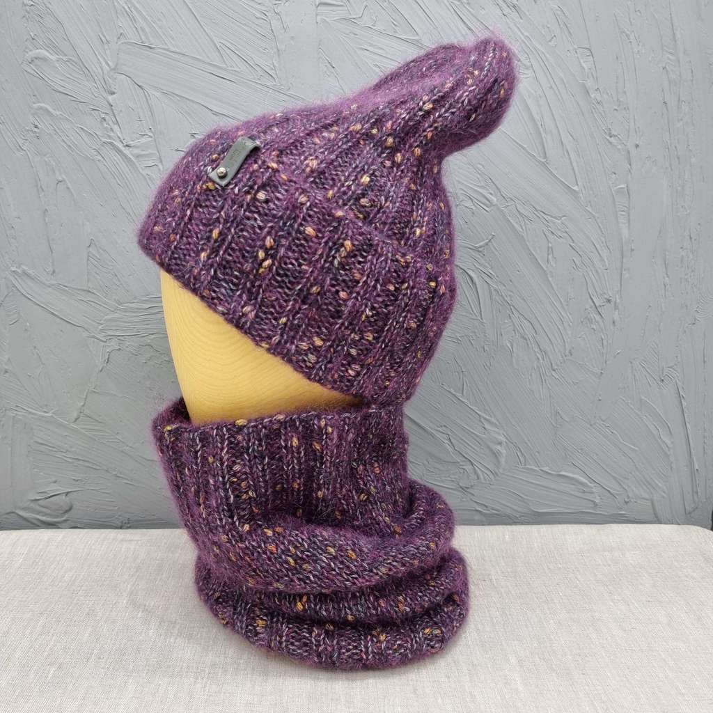 Шапка и снуд Марсель