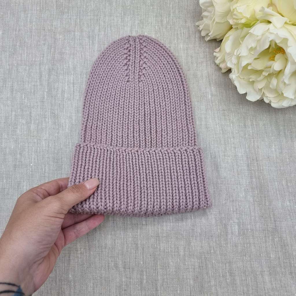 Шапка Розовая вата