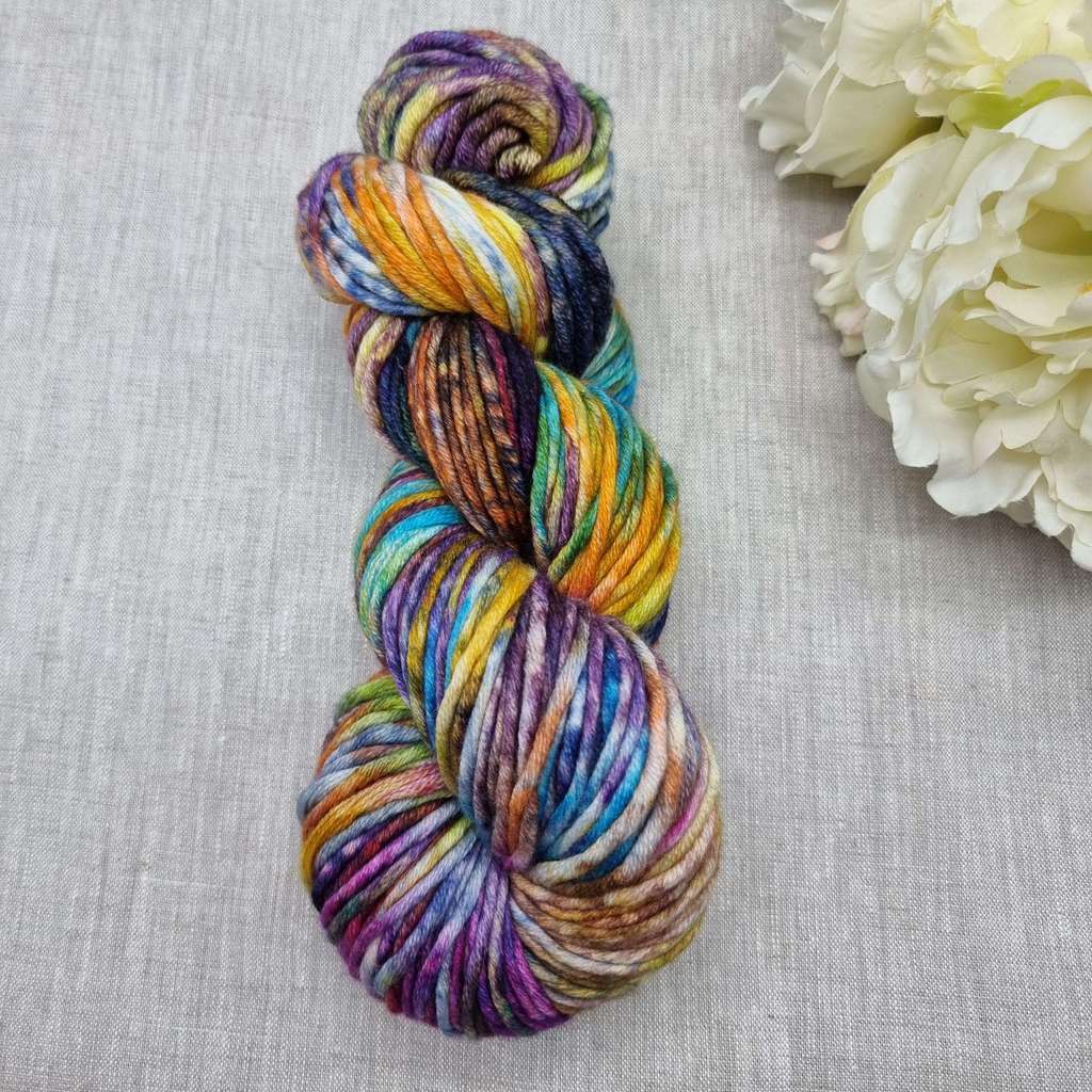 Градиент от чернильного  в цветные переливы №15