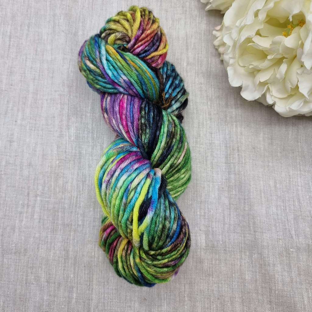 Градиент от горького шоколада  в цветные переливы №23