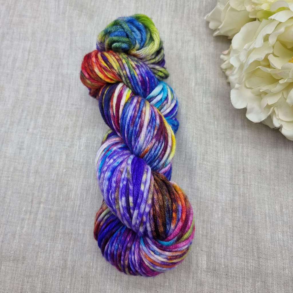 Градиент от фиолетового в цветные переливы №36