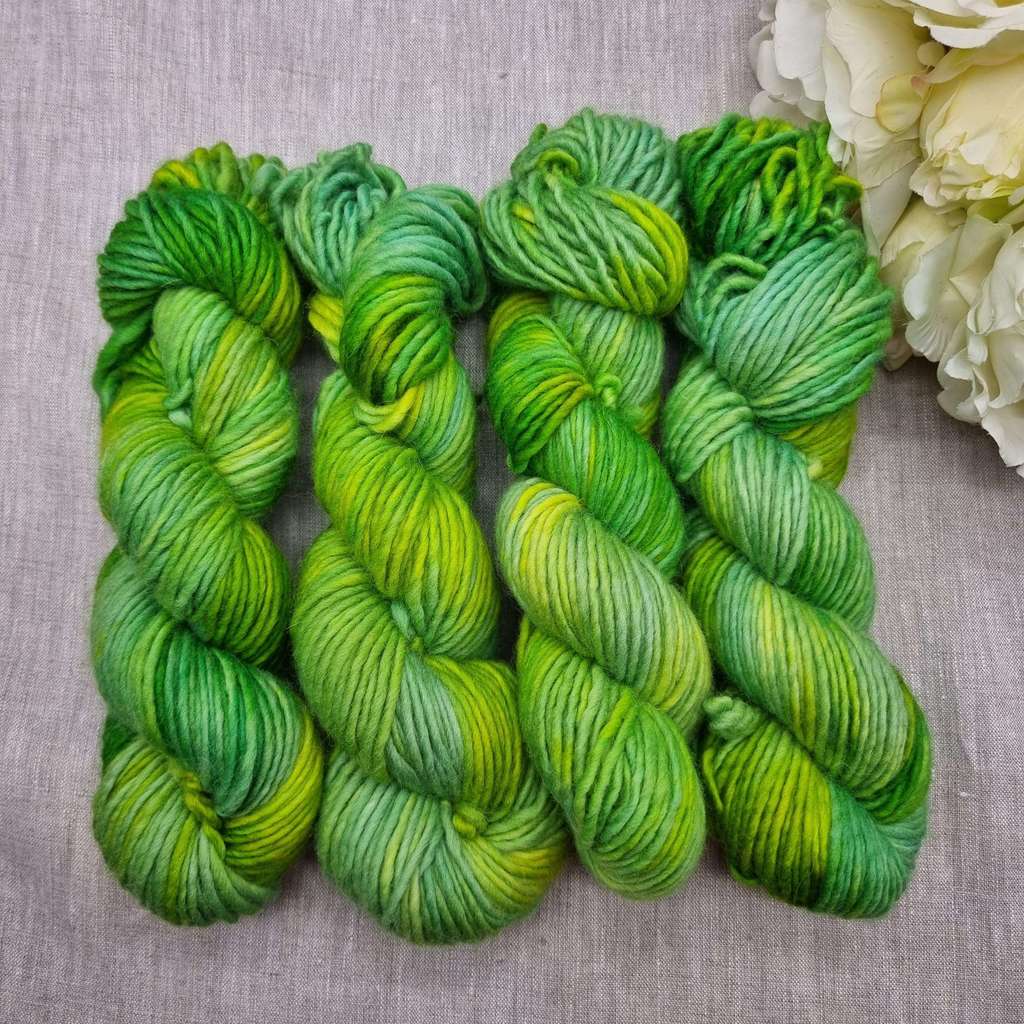 Перуанская шерсть Зелень