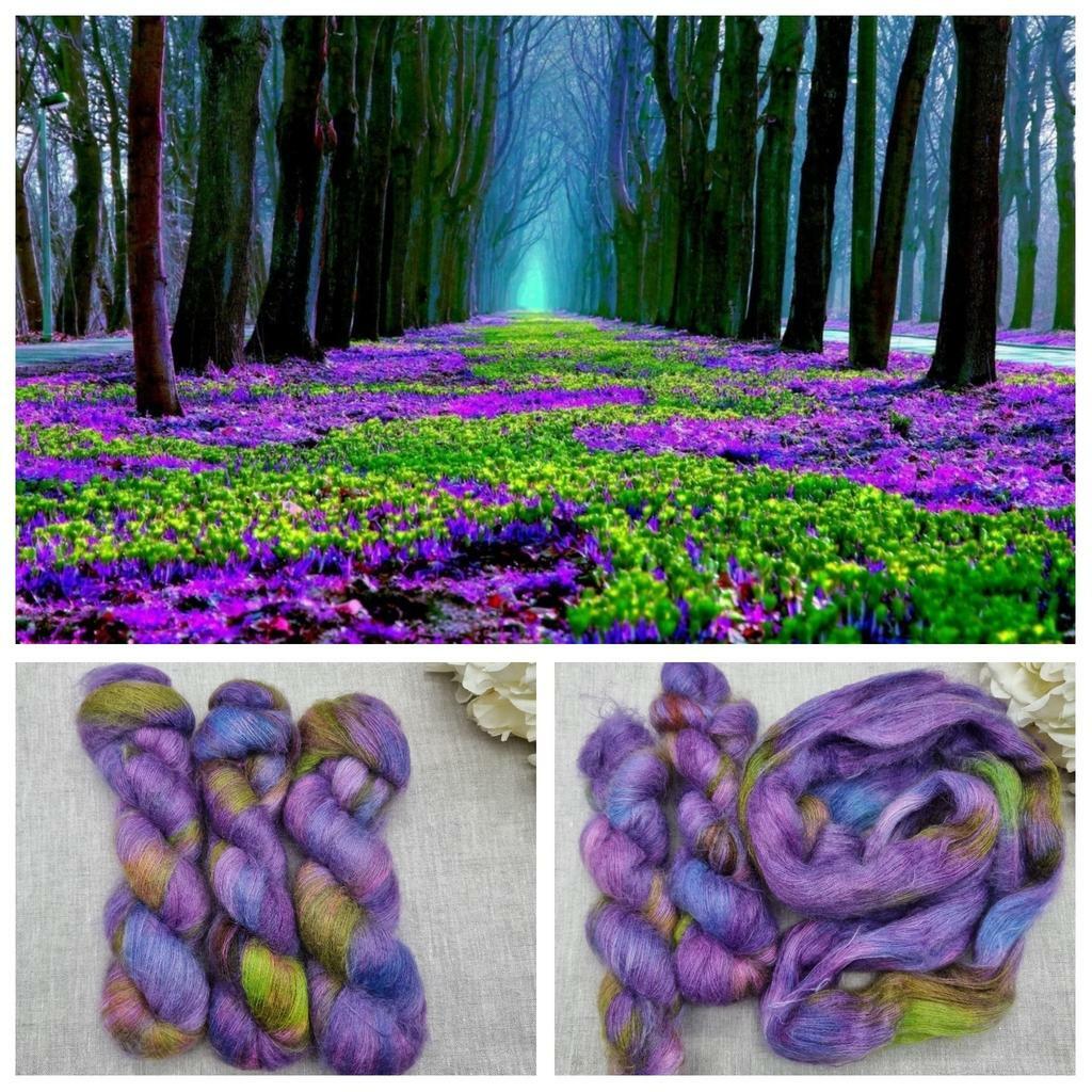 Супер кид мохер Фиалка