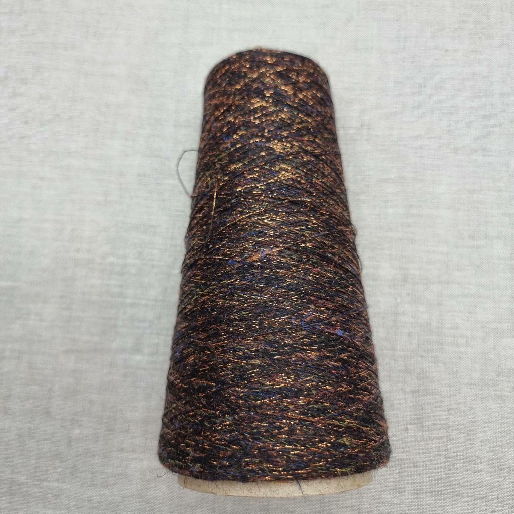 Люрекс с шерстью золото