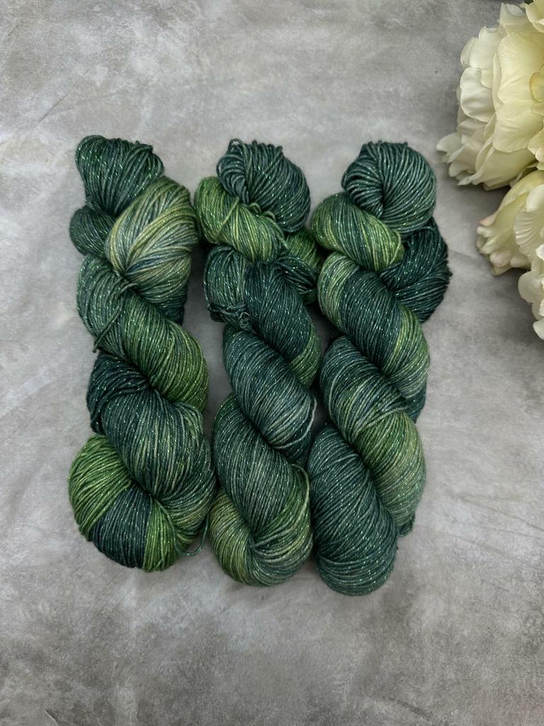 Зеленый с люрексом