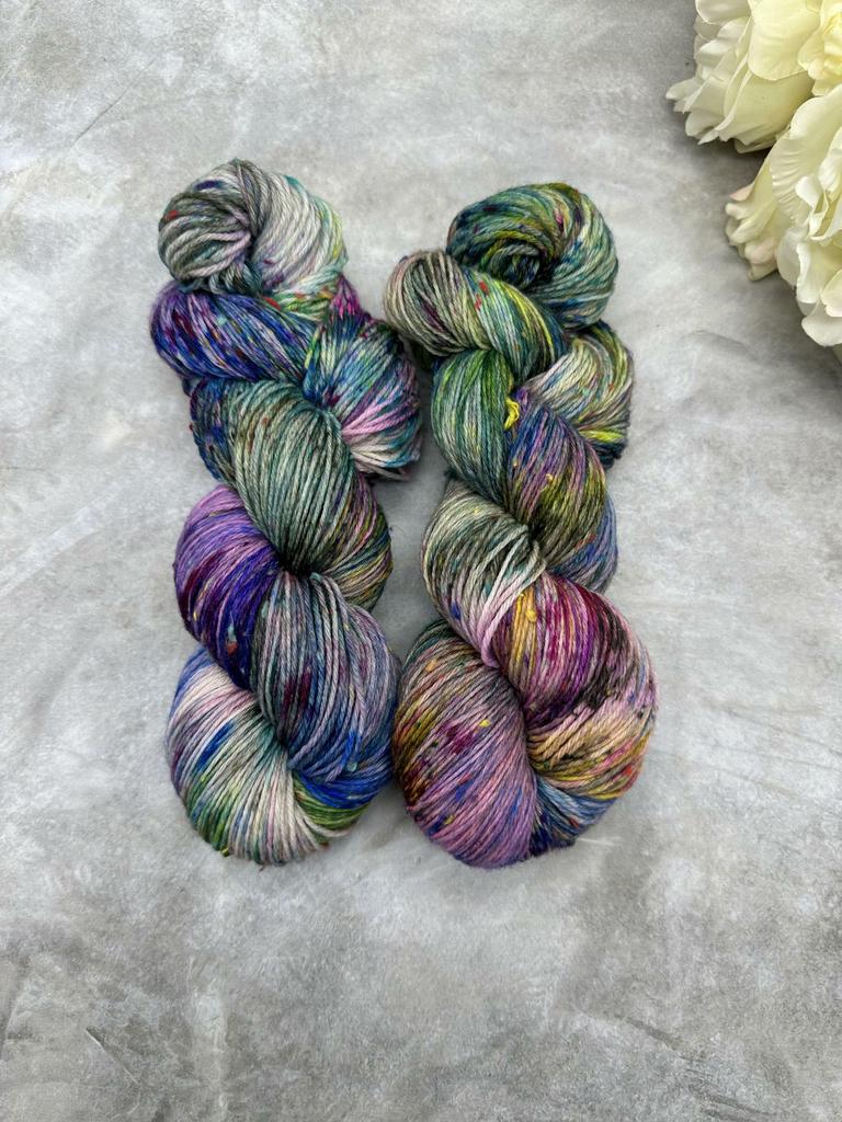 Твид  Яркий с разноцветными крапушками